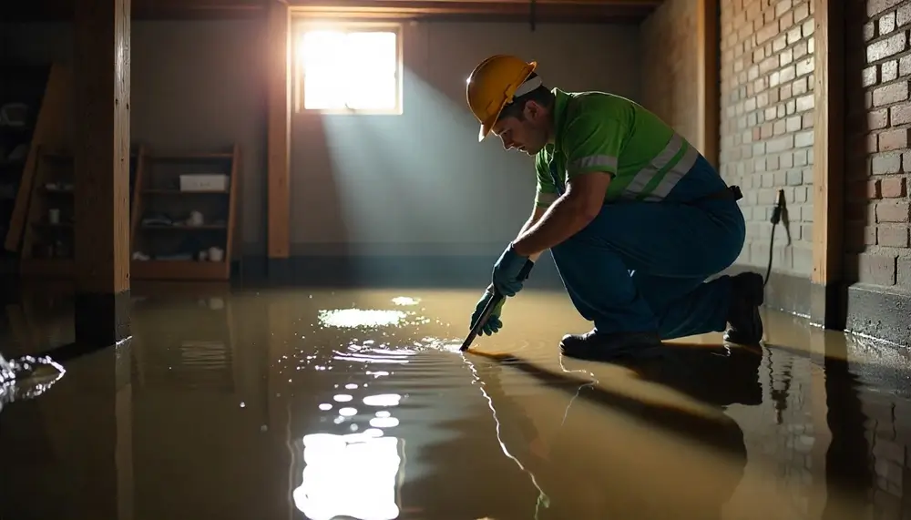 Professional water damage restoration services in Bennington, IN